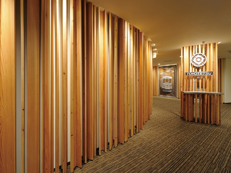 木材を用いたオフィス空間デザイン
